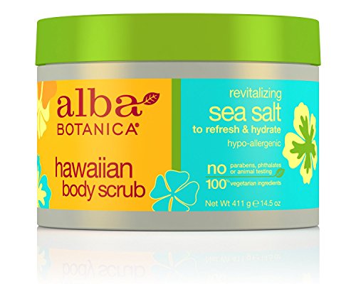 Alba Botanica Revitalizing Sea Salt Hawaiian Body Scrub, 14.5 oz.