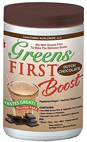 Greens First Boost, Dutch Chocolate, 10.5 ounces