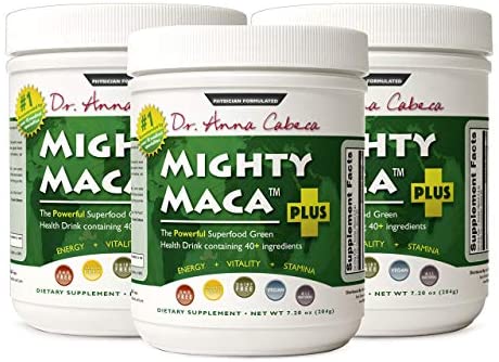 Mighty Maca Plus - Delicious, All-Natural, Organic Maca Superfoods Greens Drink, Allergen & Gluten Free, Vegan, Powder … (3)