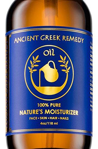 Organic Blend of Olive, Lavender, Almond and Grapeseed oils with Vitamin E. Day and night Moisturizer for Skin, Dry Hair, Face, Scalp, Foot, Cuticle and Nail Care. Natural Body oil for Men and Women