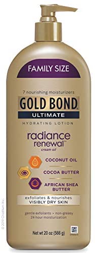 Gold Bond Ultimate Radiance Renewal Hydrating Lotion for Visibly Dry Skin, Family Size 20 oz.