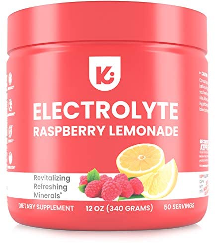 Keto Electrolytes Powder Advanced Hydration - Stay Healthy, Stay Hydrated, 50 Servings, Raspberry Lemonade Electrolyte Supplement, Boost Energy, NO Maltodextrin Sugar Free Electrolyte Powder