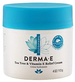 Derma E Tea Tree and Vitamin E Relief Cream, 4oz