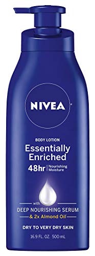 NIVEA Essentially Enriched Body Lotion,Dry to Very Dry Skin, 16.9 Fl Oz, Package may vary