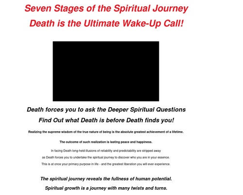 Seven Stages of the Spiritual Journey