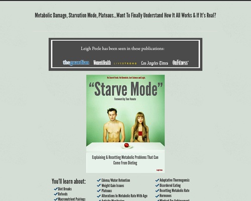 Starve Mode-From the Sellers of The Fat Loss Troubleshoot